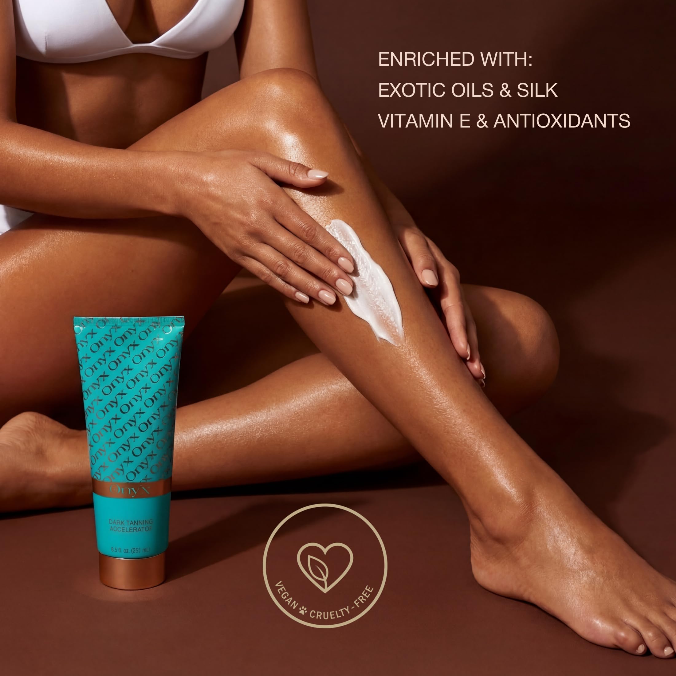 Onyx application confort bronzage homogène et agréable