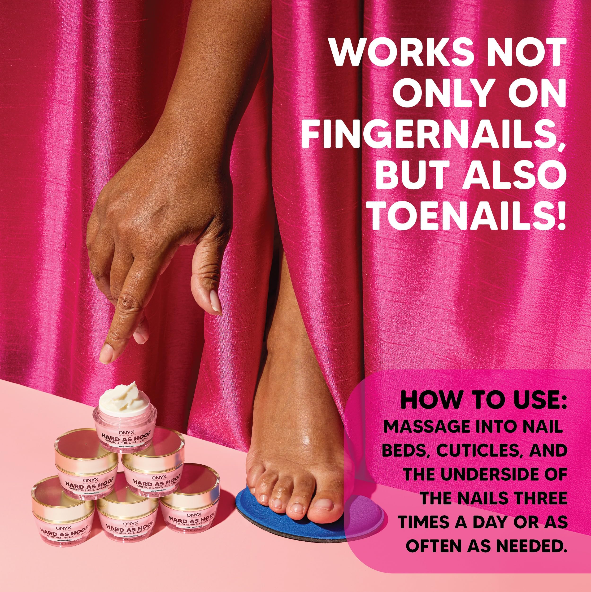Onyx Professional Hard as Hoof ingredients include calcium and jojoba oil