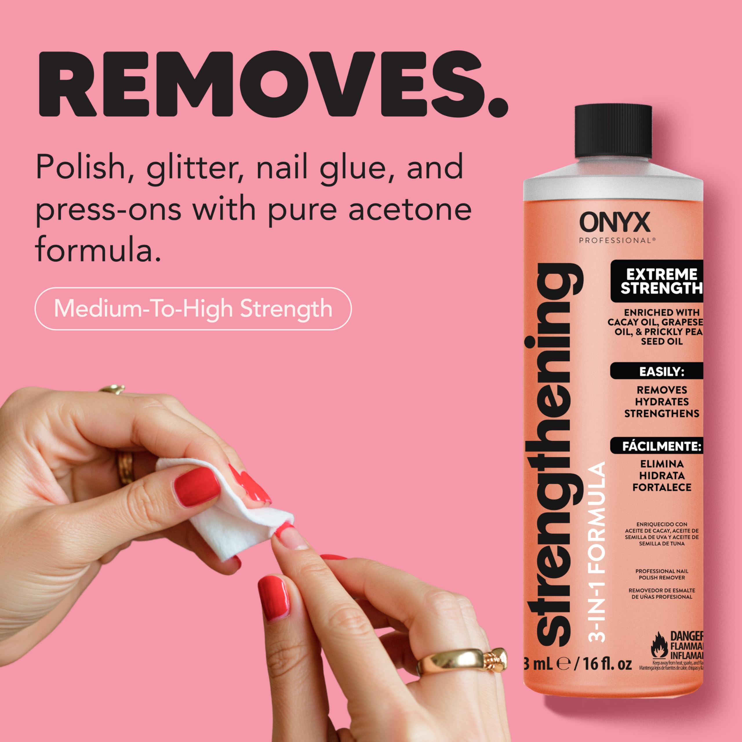 Onyx Professionnel hydratation-ongles: huiles nourrissantes pour protéger et lisser les ongles.