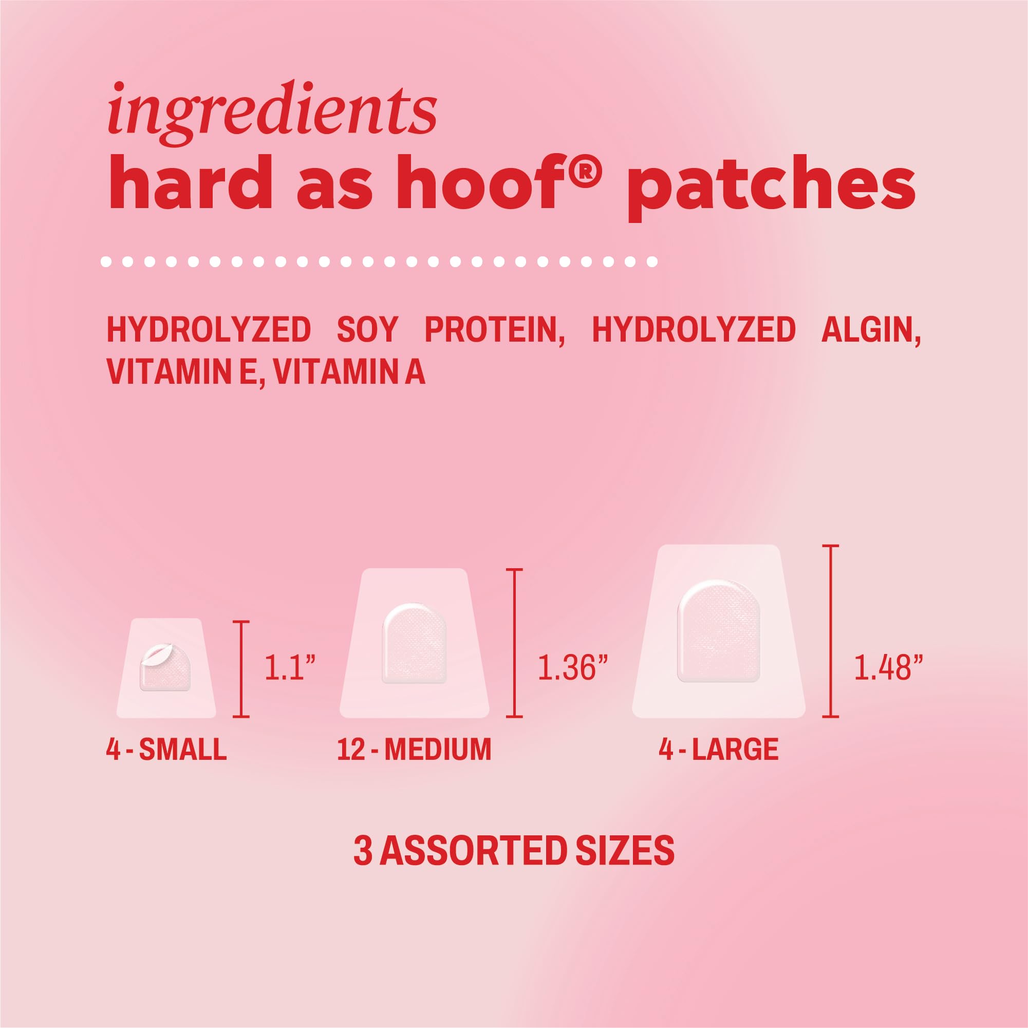 Patchs compatibles pour les orteils pour usage polyvalent.