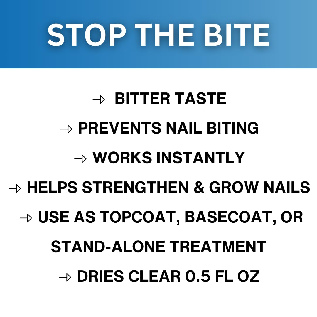 Pinceau Stop the Bite prêt à appliquer une couche anti-morsure précise.