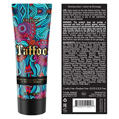 Onyx Tattoo Safe Lotion, application rapide et fini léger sans résidu.