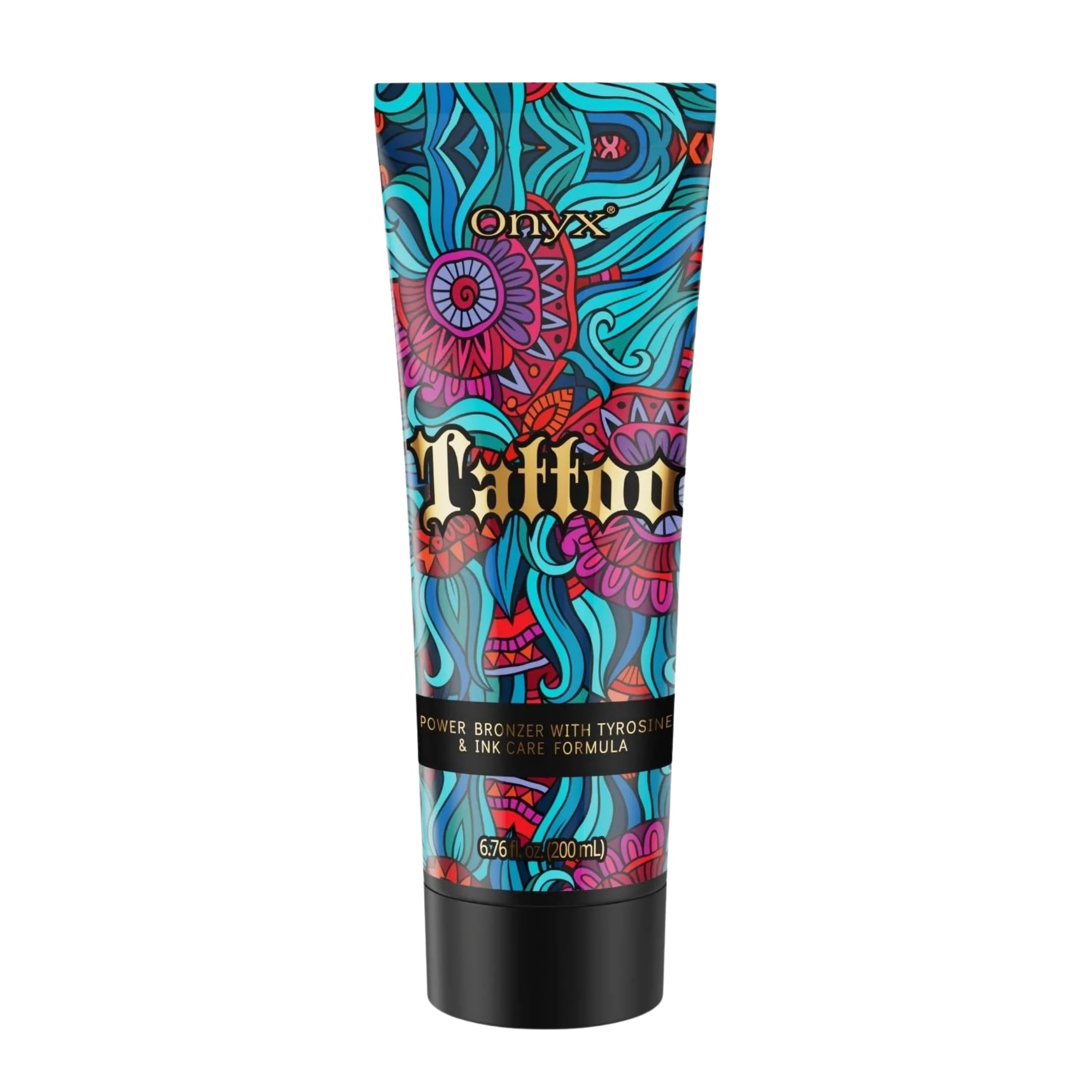 Onyx Tattoo Safe Lotion, bouteille 6-76oz, hydratation durable pour la peau.
