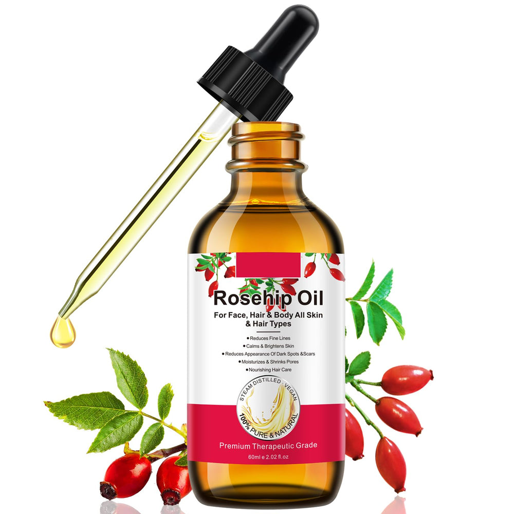 Onznoz huile de rose musquée – flacon visage, peau nourrie et lumineuse.
