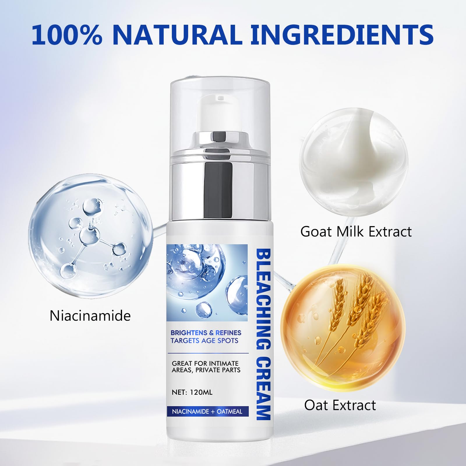 Absorption rapide d'Onzzyl Crème, fini non collant.
