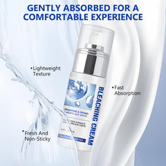 Onzzyl Crème appliquée sur peau sensible, soin doux garanti.