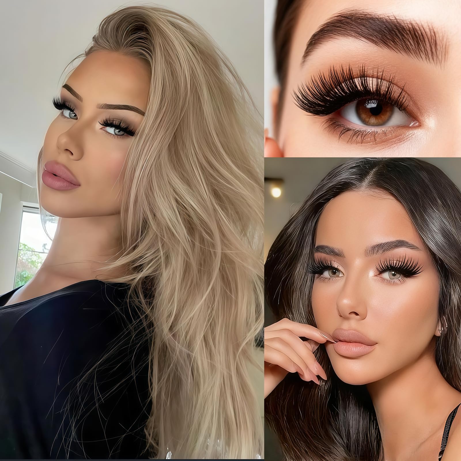 OOPPOO Manga Lash Clusters ensemble 504 pièces pour un look personnalisé