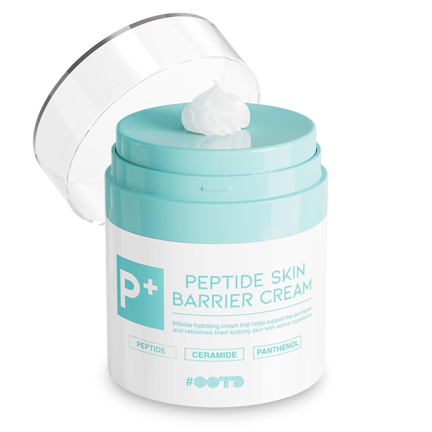 ootd crème-peptide flacon pompe airless – hydratation profonde et texture riche.