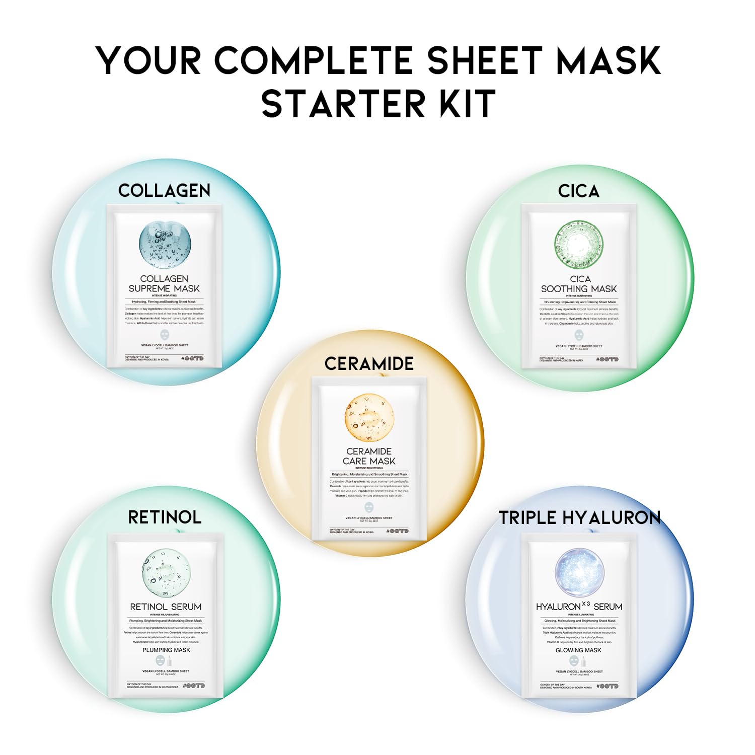 OOTD Masque Cica Apaisant – douceur et confort pour peau sensible.