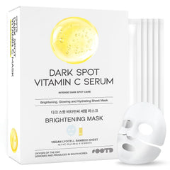Le masque-feuille vitamine-c #OOTD hydrate et éclaire la peau.
