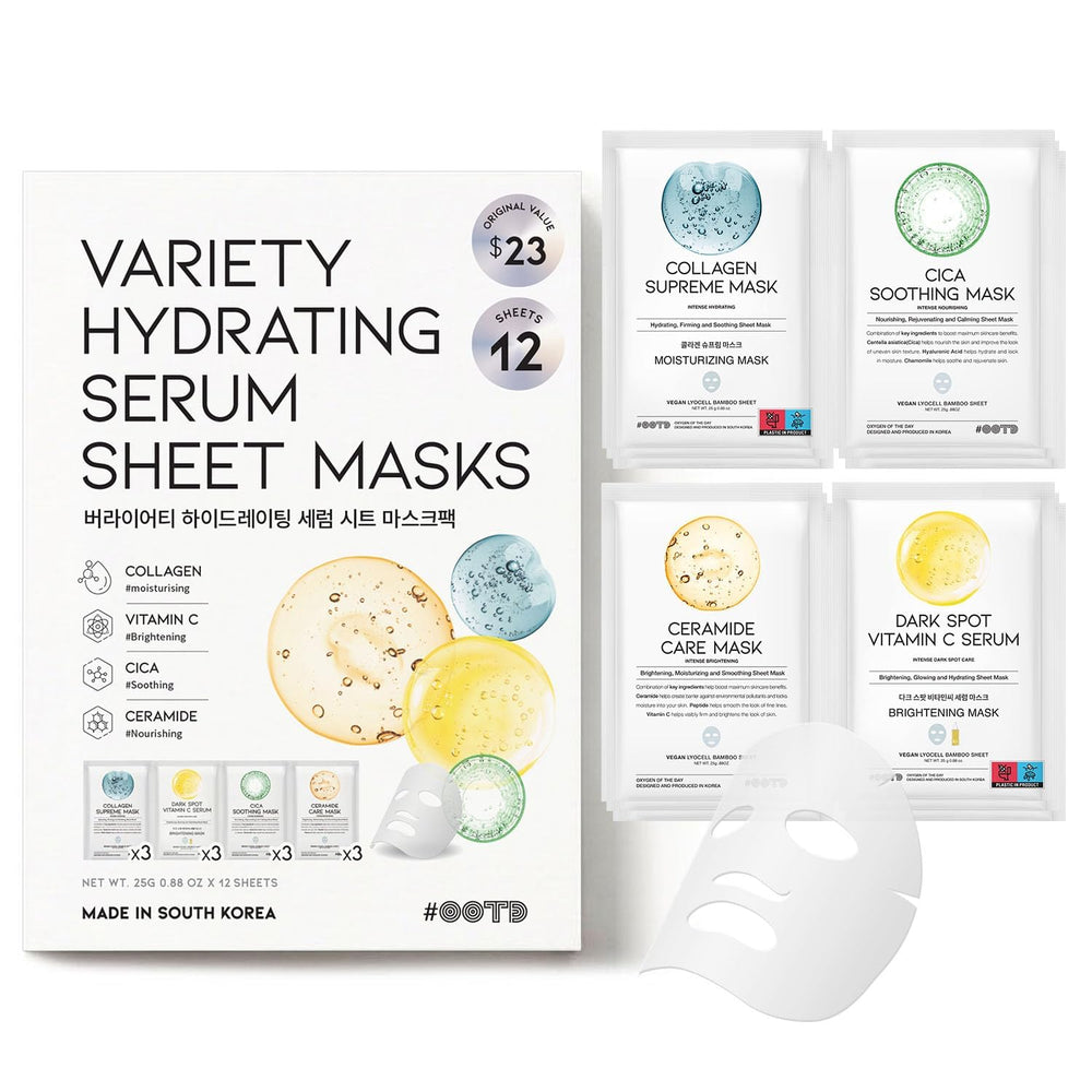 OOTD masque visage hydratant — hydrate profondément les peaux sèches et sensibles.