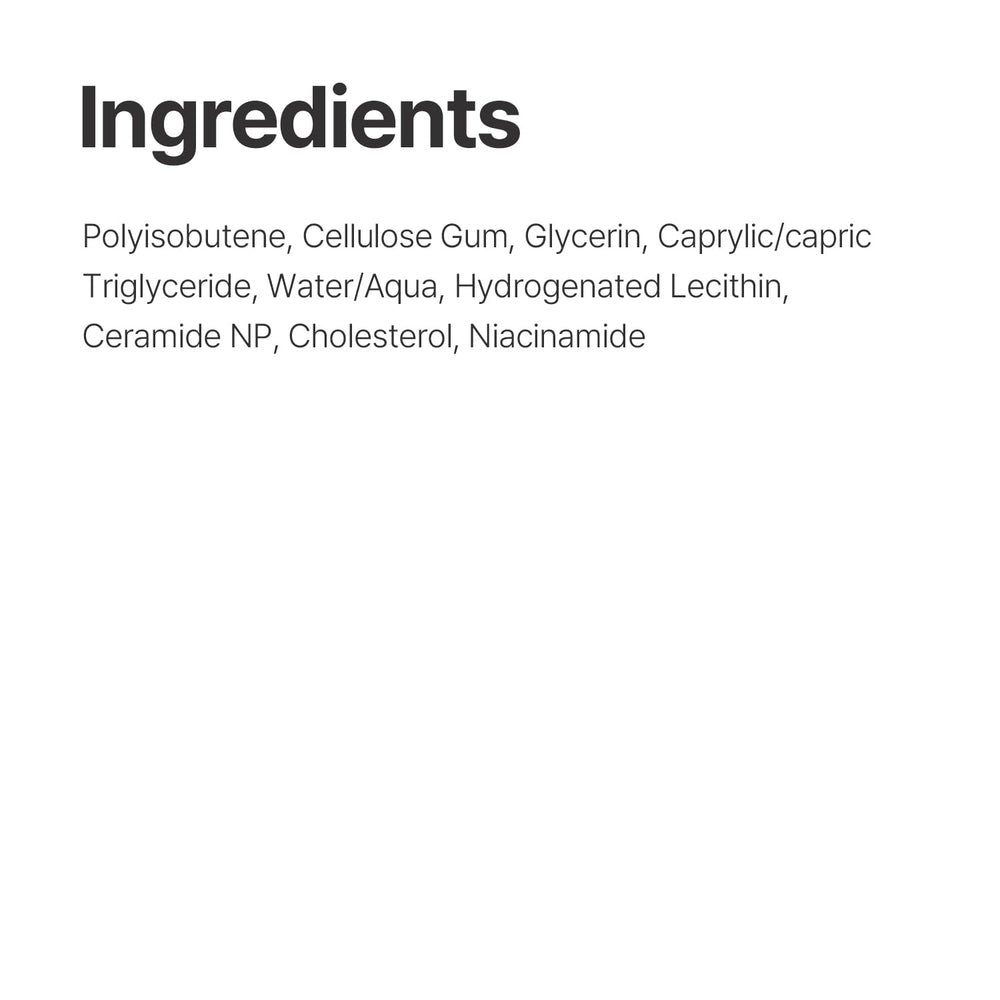 Pansement #OOTD contient Niacinamide et Céramide pour la barrière cutanée