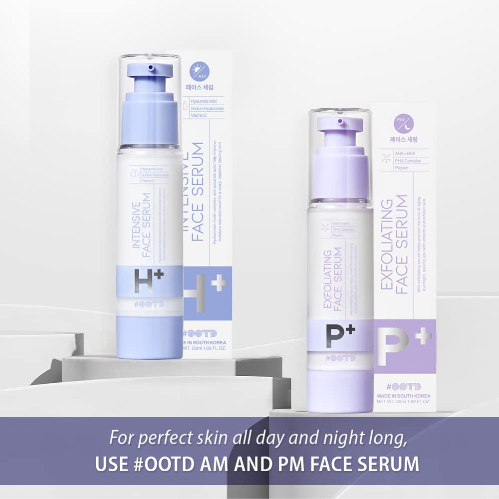 Routine de soin simplifiée autour du sérum #OOTD.