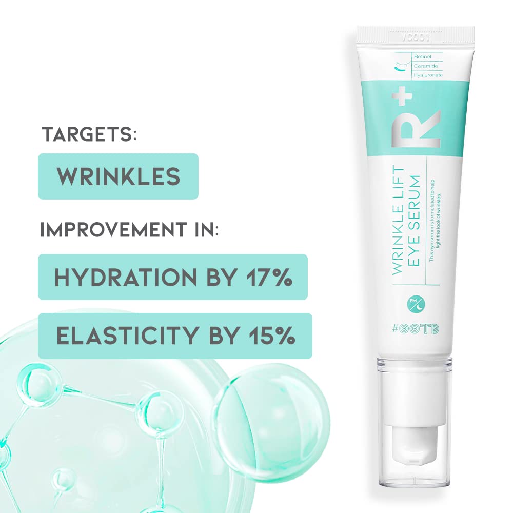 Sérum yeux #OOTD à l'hyaluronate, texture légère et absorption rapide.