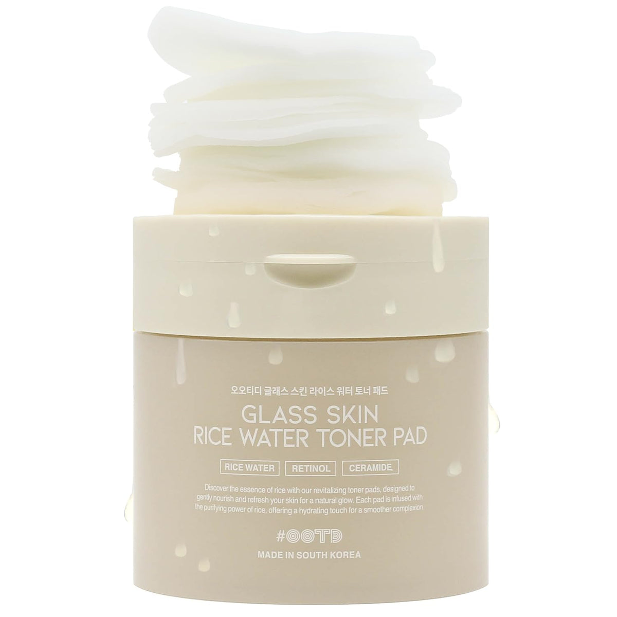 OOTD Toner Pads pour une peau au glow glacé et hydratée.