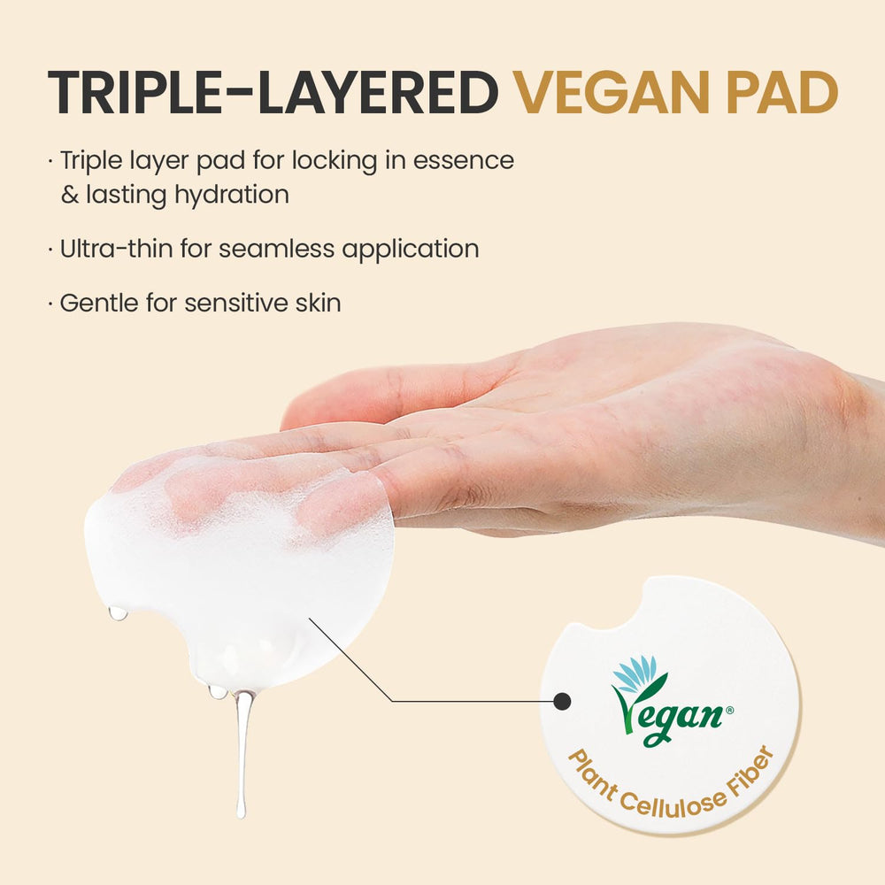 OOTD Toner Pads prêt à être appliqué avant maquillage.