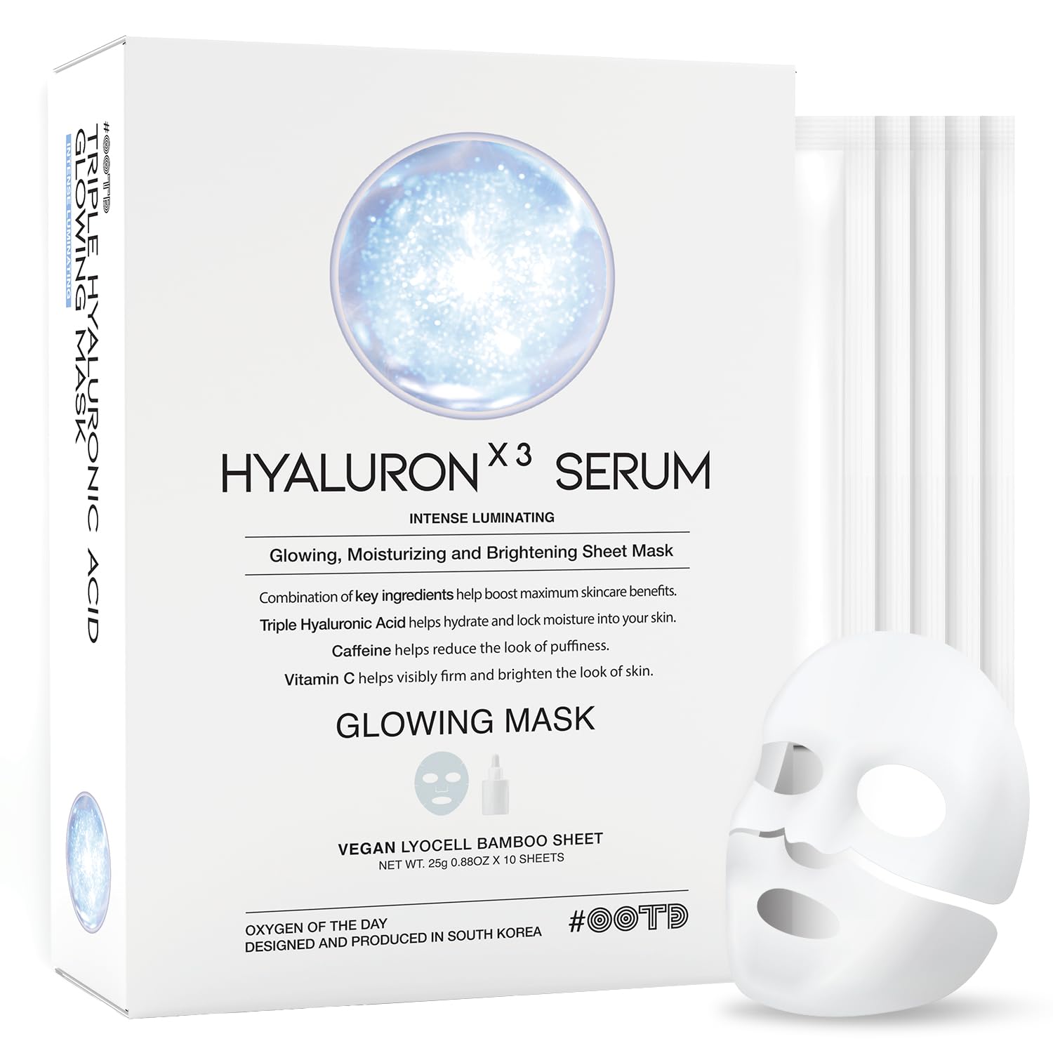 #OOTD Masque Triple Hyaluron – texture-serum qui hydrate intensément la peau.