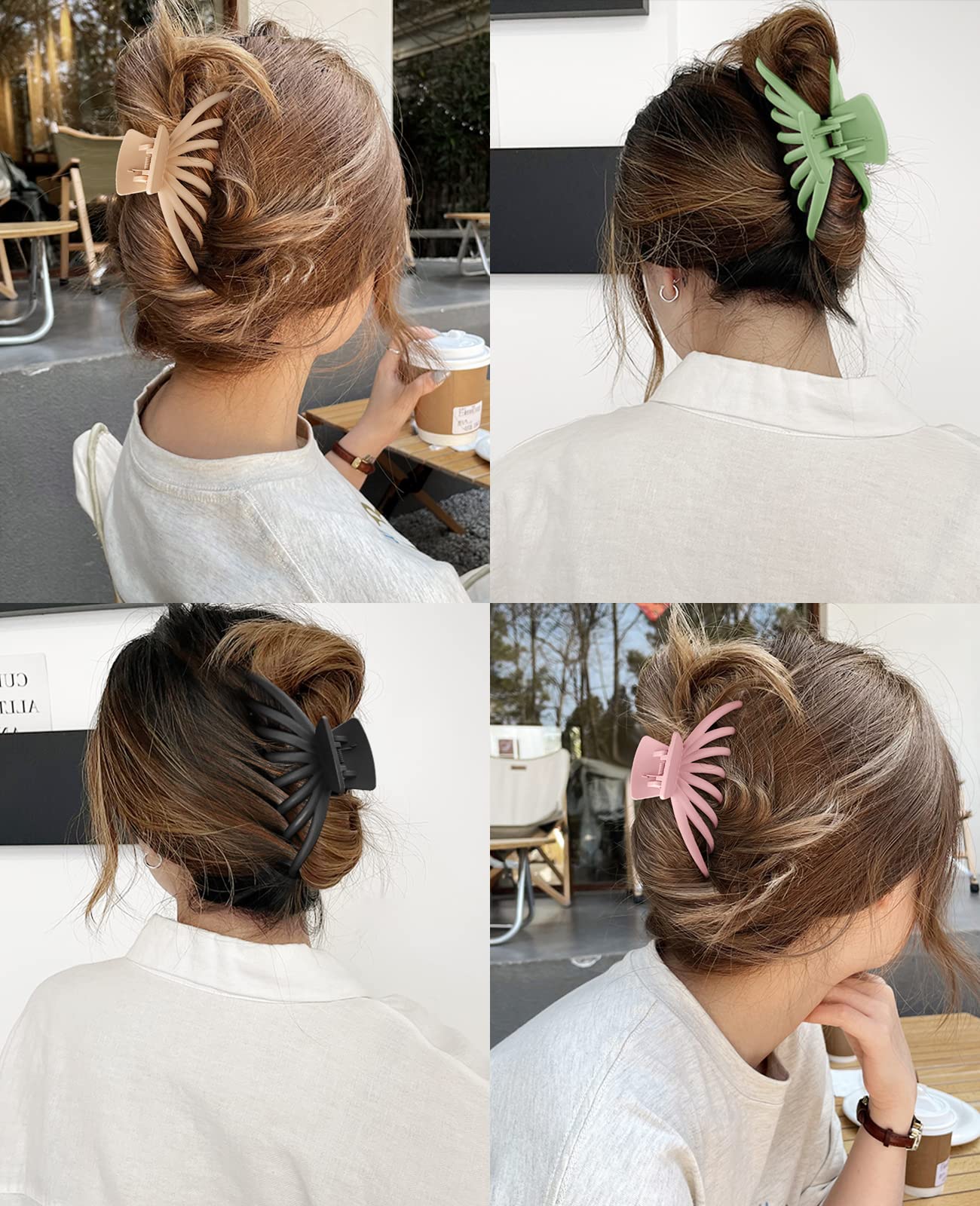 Accessoire beauté OPAUL, clip pratique qui n’abîme pas les cheveux.
