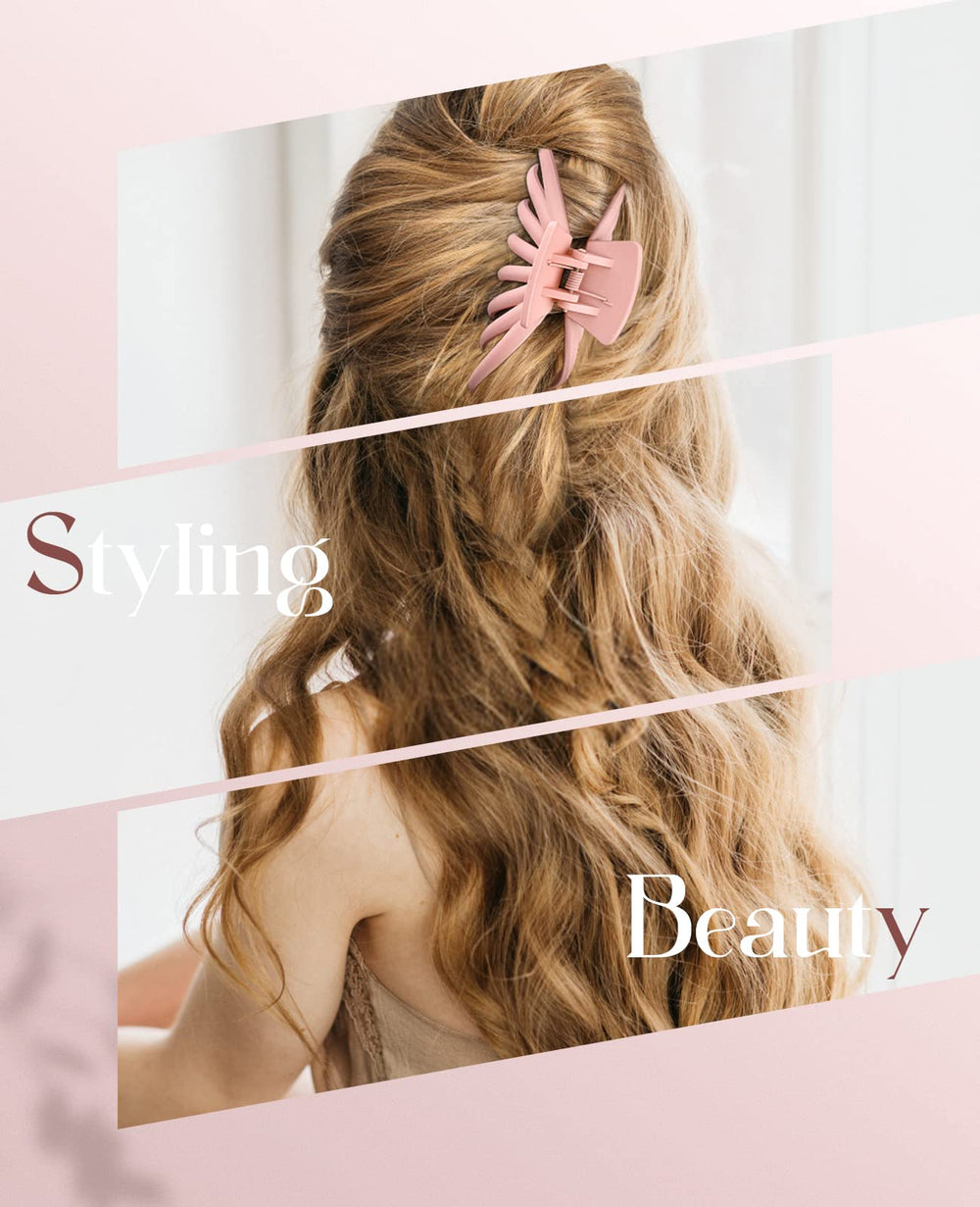 Utilisation quotidienne OPAUL, clip spacieux et doux pour fixer les cheveux sans tiraillements.