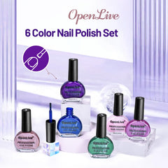 OpenLive vernis bleu profond – couleur intense et look sophistiqué
