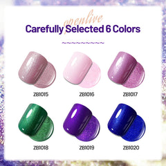OpenLive vernis rose pailleté – effet glamour et séchage rapide