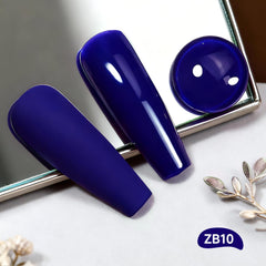 OpenLive vernis bleu brillant, fini longue durée.