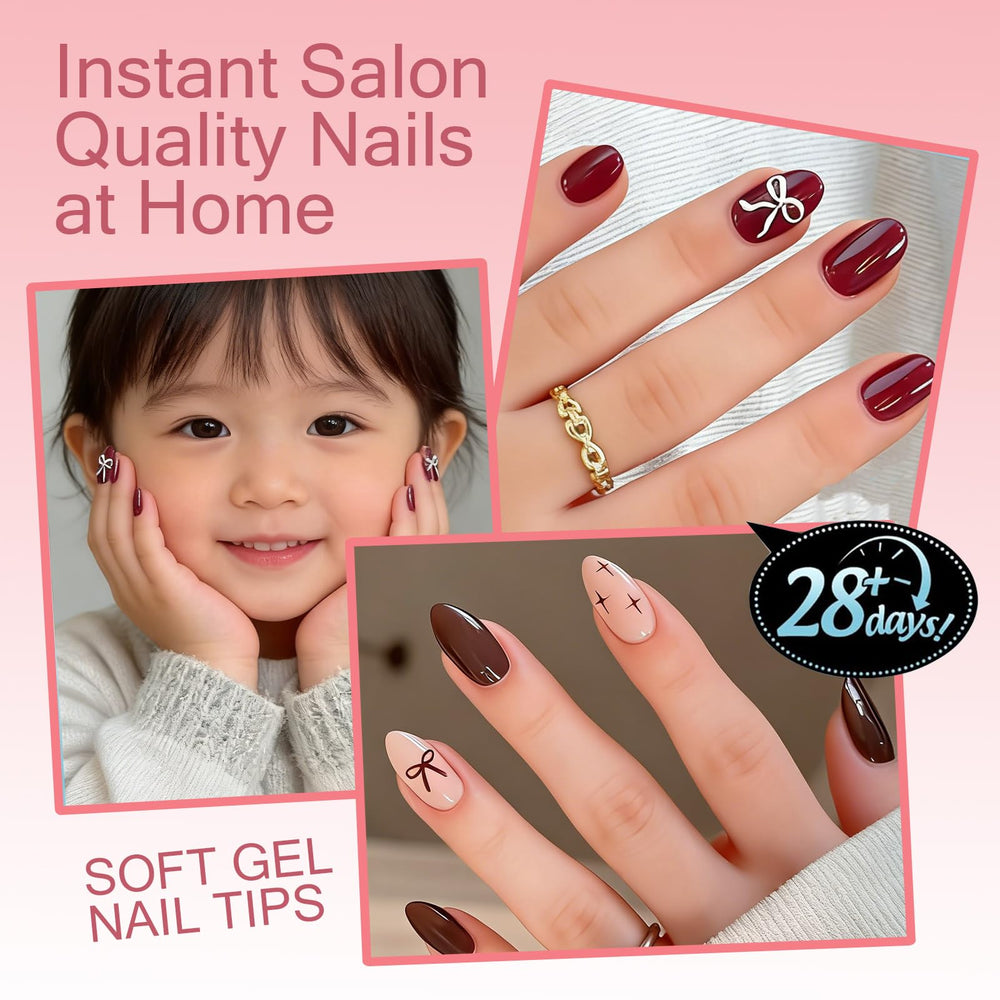 OPkssnails ongles-enfant gel souple, confort et douceur pour les doigts des enfants.
