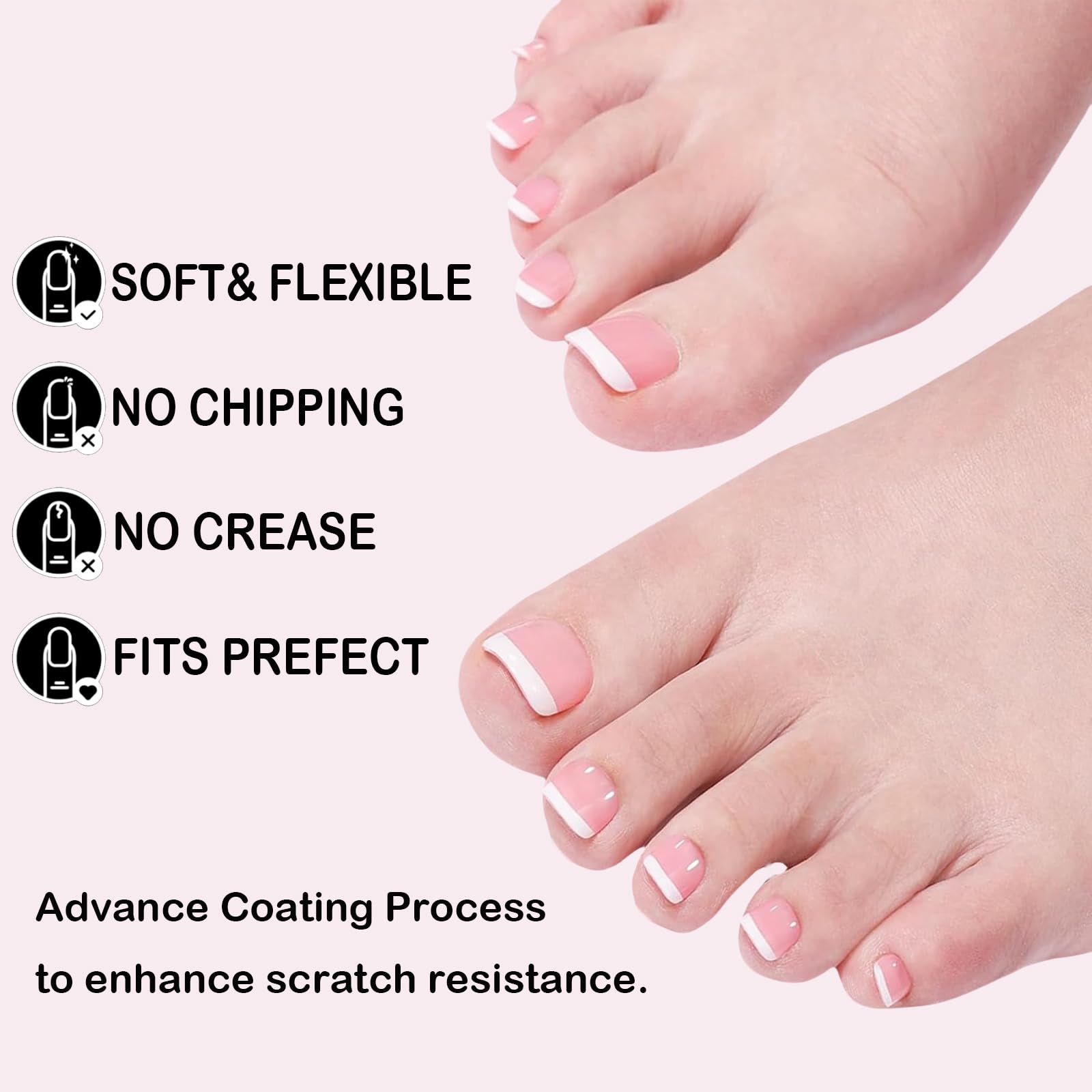 OPkssnails tips-soft-gel-predesignes: conseils gélifiés doux pour une pose facilitée.