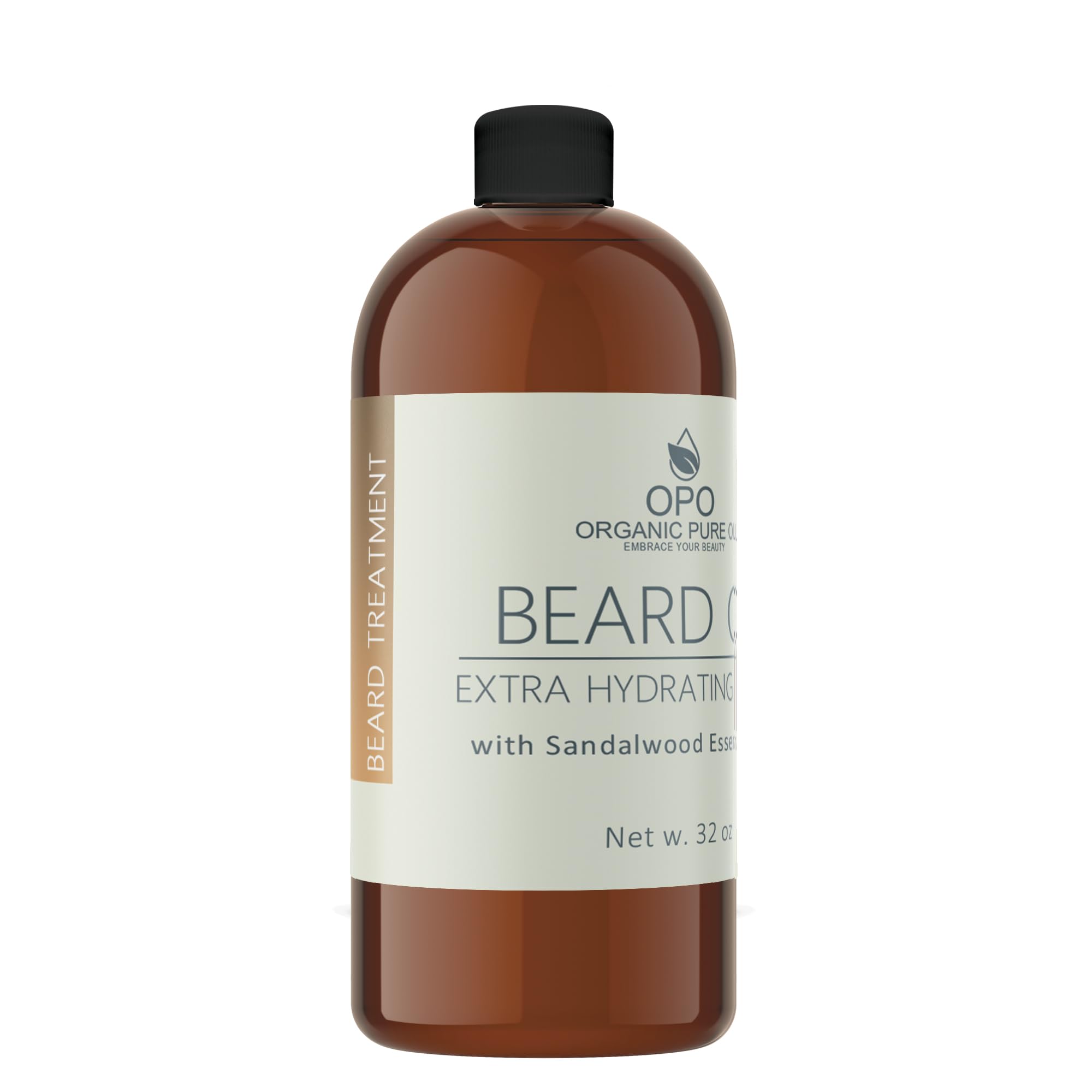 Application précise avec l'applicateur OPO pour barbe bien hydratée.