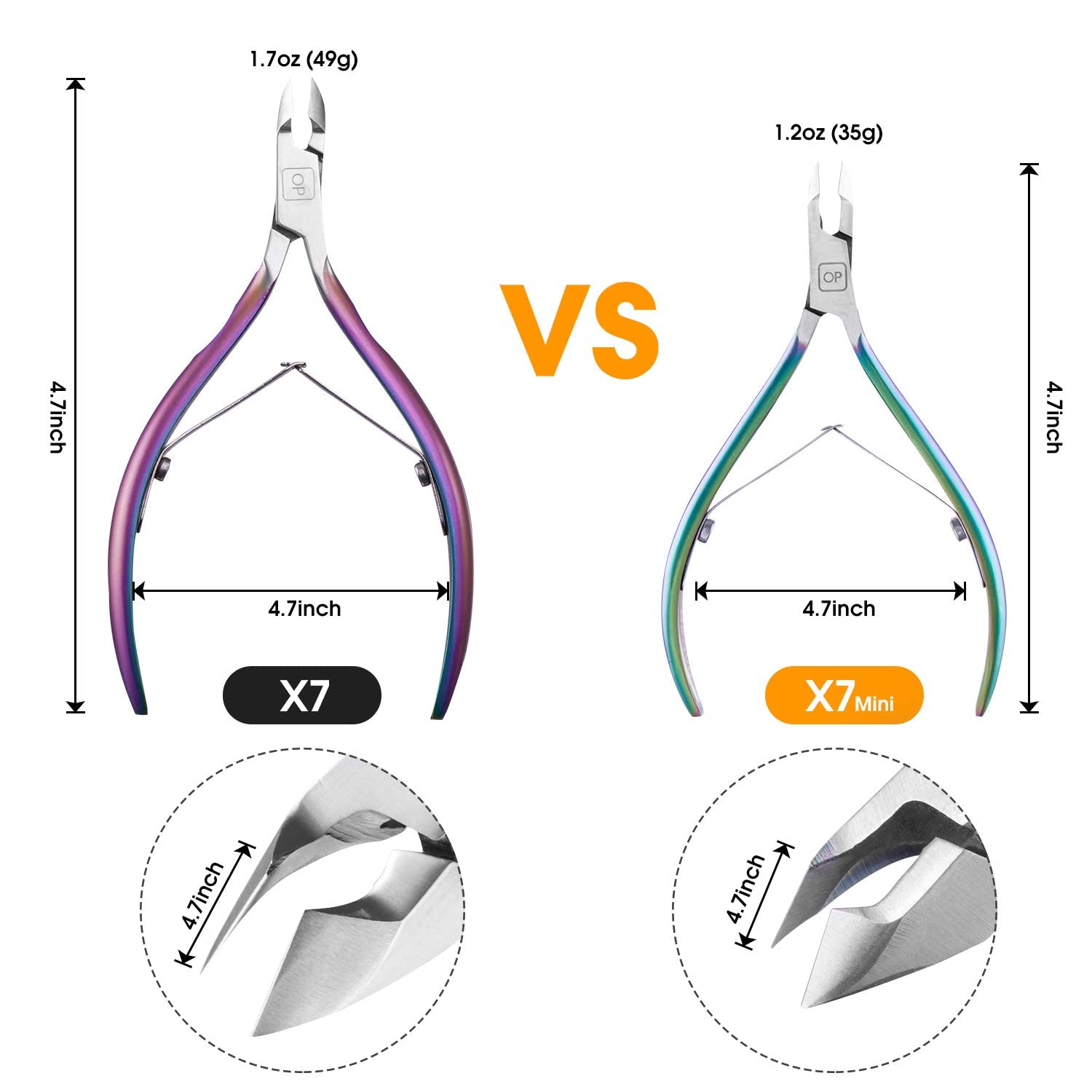 Opove coupe-cuticule – emballage cadeau chic prêt à offrir.