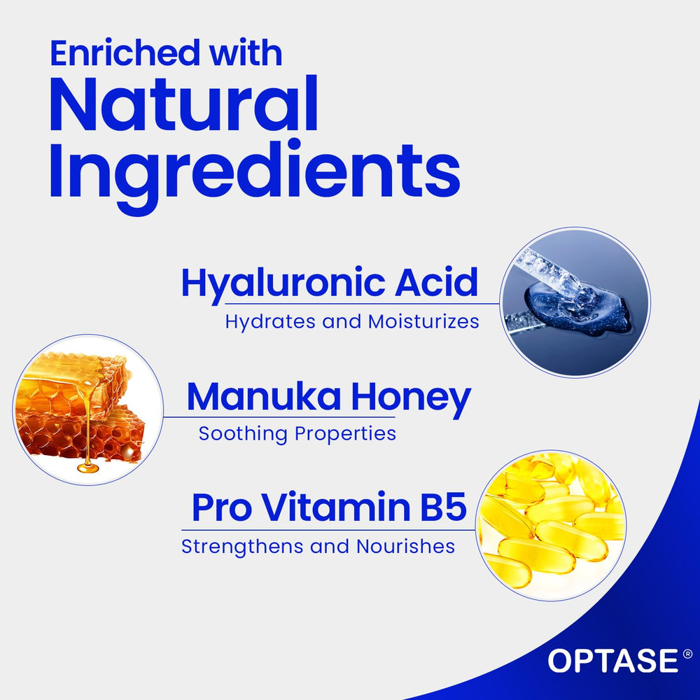 Optase Life miel de Manuka – nourrissant et apaisant pour la peau autour des yeux.