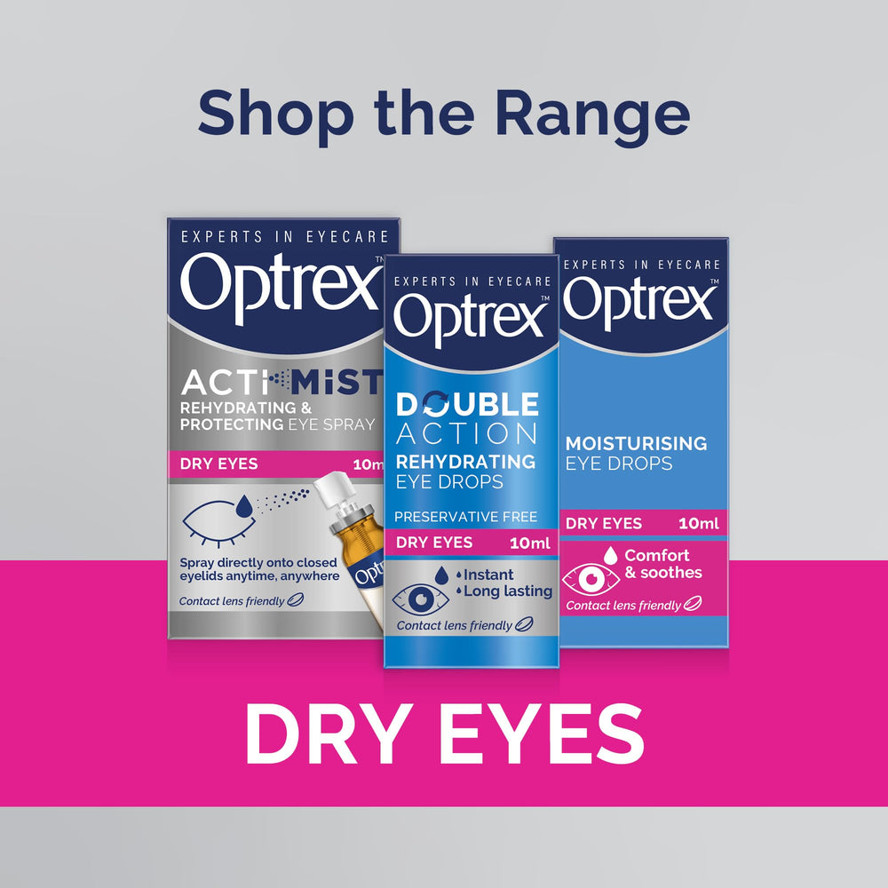 Optrex ActiMist – format portable, idéal en voyage ou sac à main.