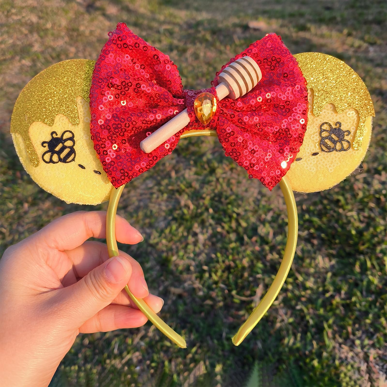 Opzzqz serre-tete theme souris, multiples couleurs pour assortir vos tenues festives.