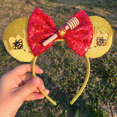 Opzzqz serre-tete theme souris, multiples couleurs pour assortir vos tenues festives.