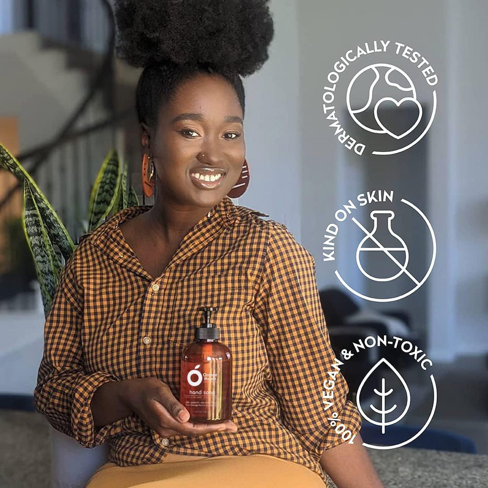 Formule hypoallergenique d’Orange House pour peaux sensibles.