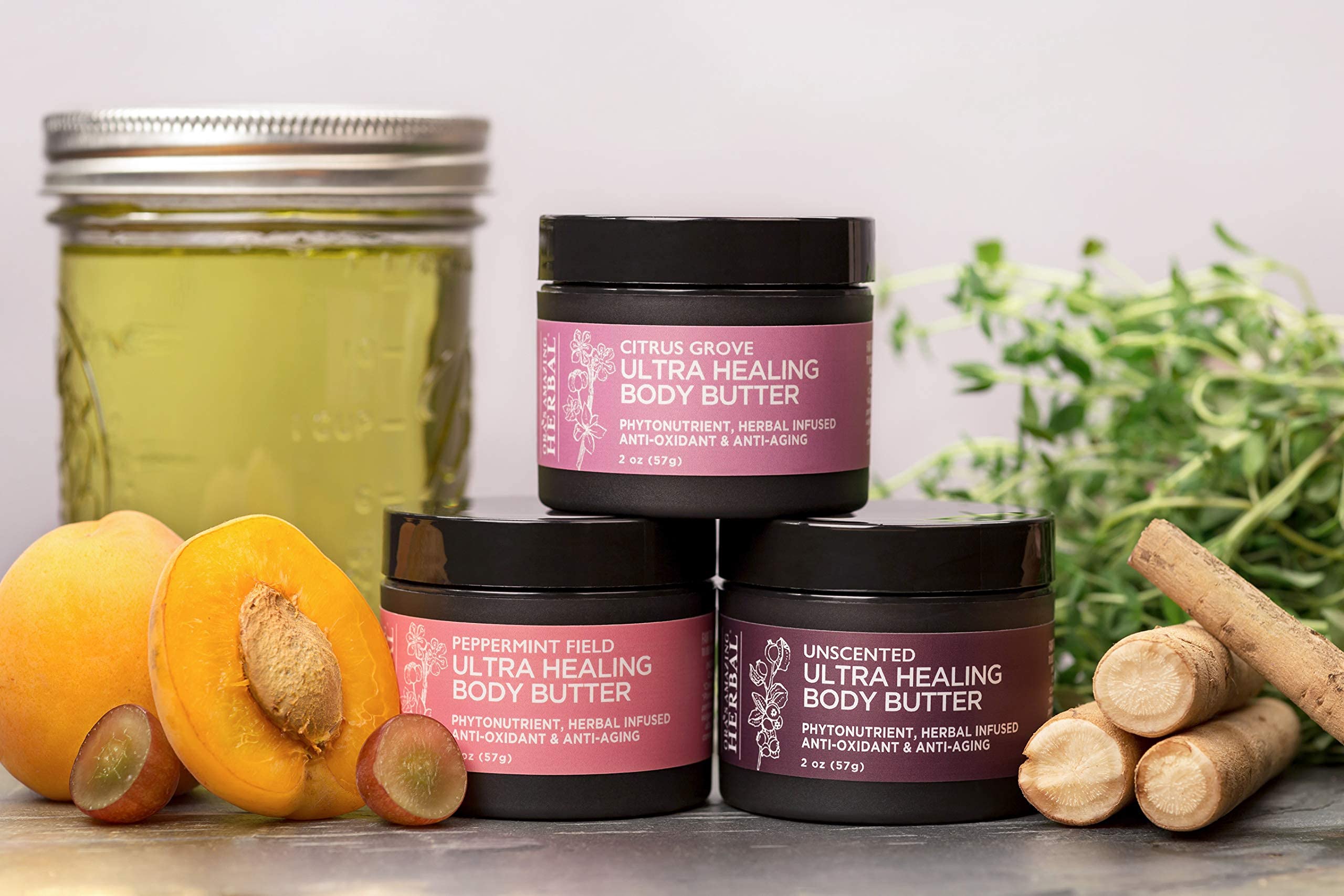 Beurre Ora's Amazing Herbal sans parfum artificiel pour peaux sensibles