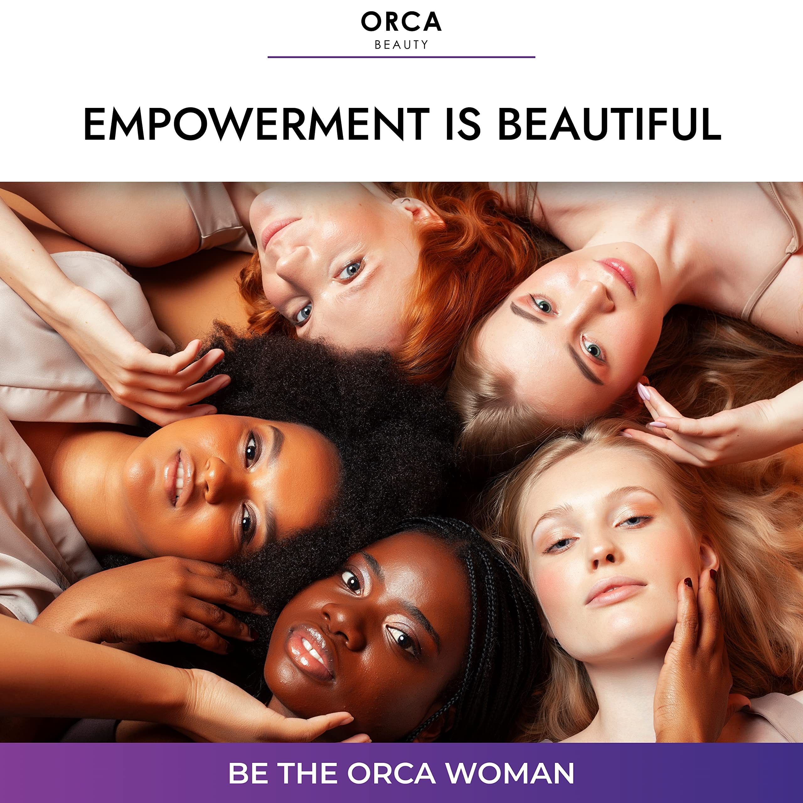Orca Beauty Ingrédients Biotine – huiles nourrissantes pour cheveux résistants.