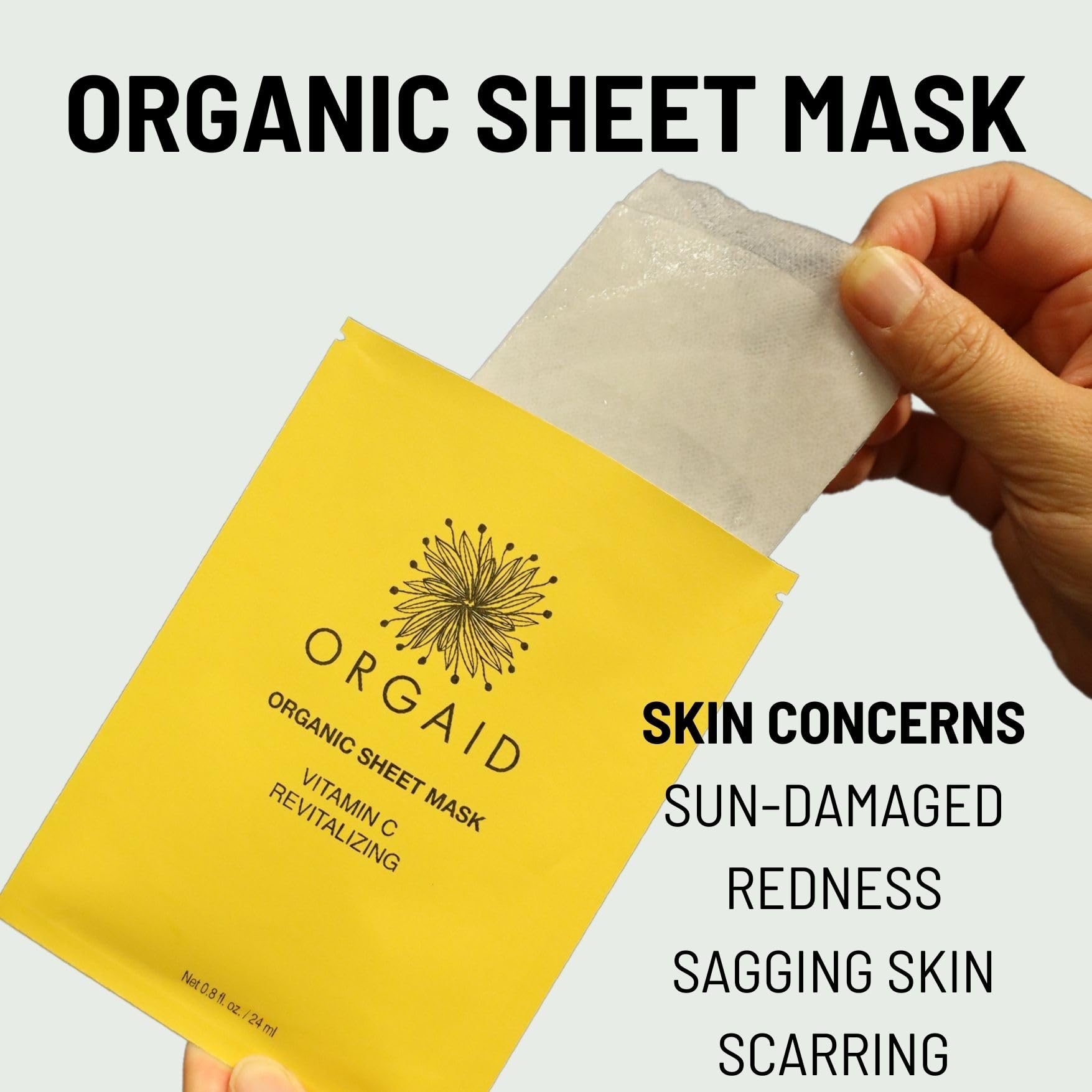 ORGAID ecoderma-technologie: absorption accrue des actifs pour plus d'efficacité.