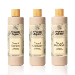 Organic Jaguar après-shampoing chèvrefeuille avec huile de ricin pour nourrir en profondeur.