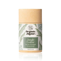 Organic Jaguar déodorant sans aluminium — huile de coco et hydratation douce.