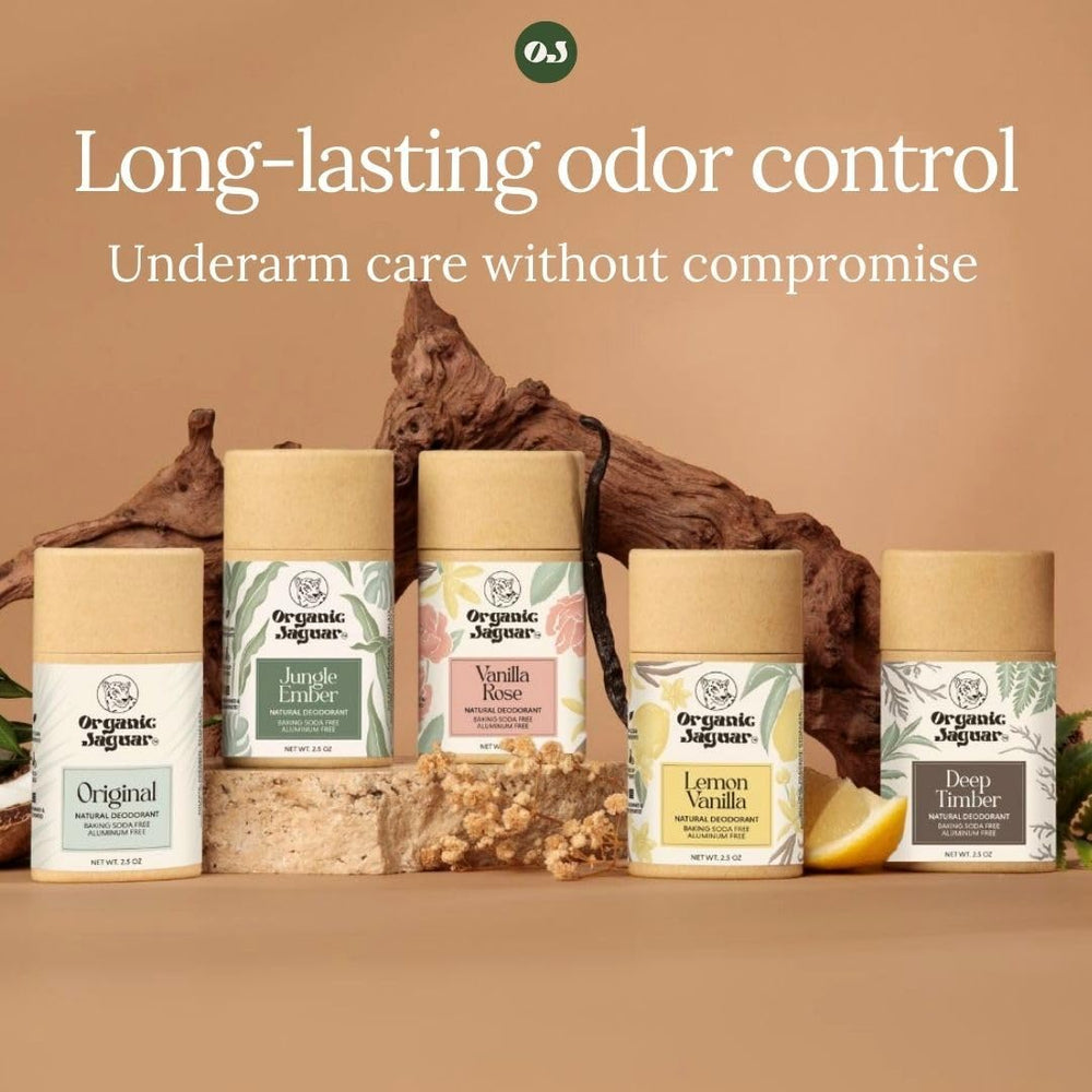 Format 56 g Organic Jaguar baton, pratique pour le quotidien et les déplacements.