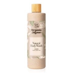 Organic Jaguar gel douche jasmin et aloe vera – bouteille pratique pour usage quotidien.