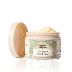 Organic Jaguar - bouteille de lotion, hydratation douce pour peau sensible.