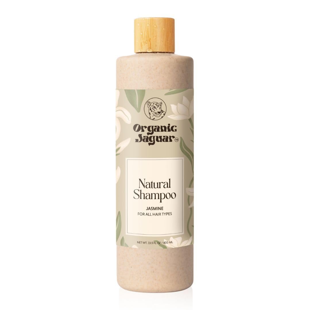 Organic Jaguar Shampoo – Bouteille jasmin, parfum subtil et usage quotidien