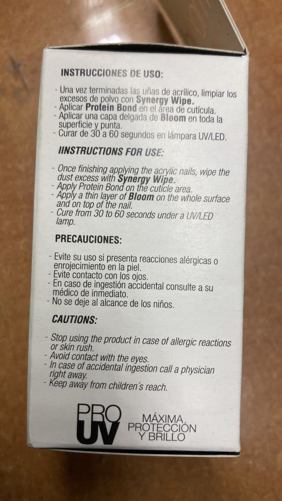Gel Bloom sans inhibition d’oxygène pour une finition homogène.