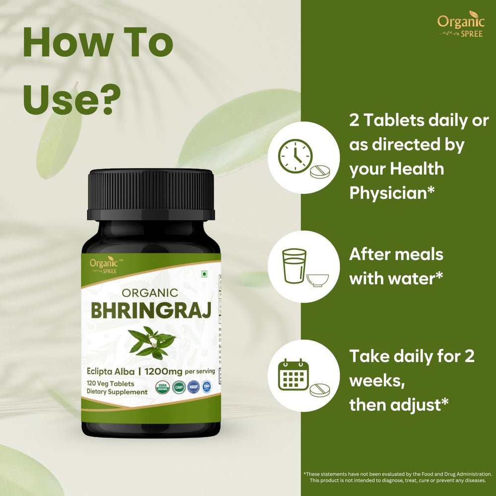 Emballage bio certifié Organic Spree Bhringraj, conforme aux normes