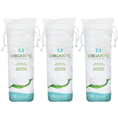 Organyc disques coton bio 210 unités, douceur et qualité pour votre routine beauté.