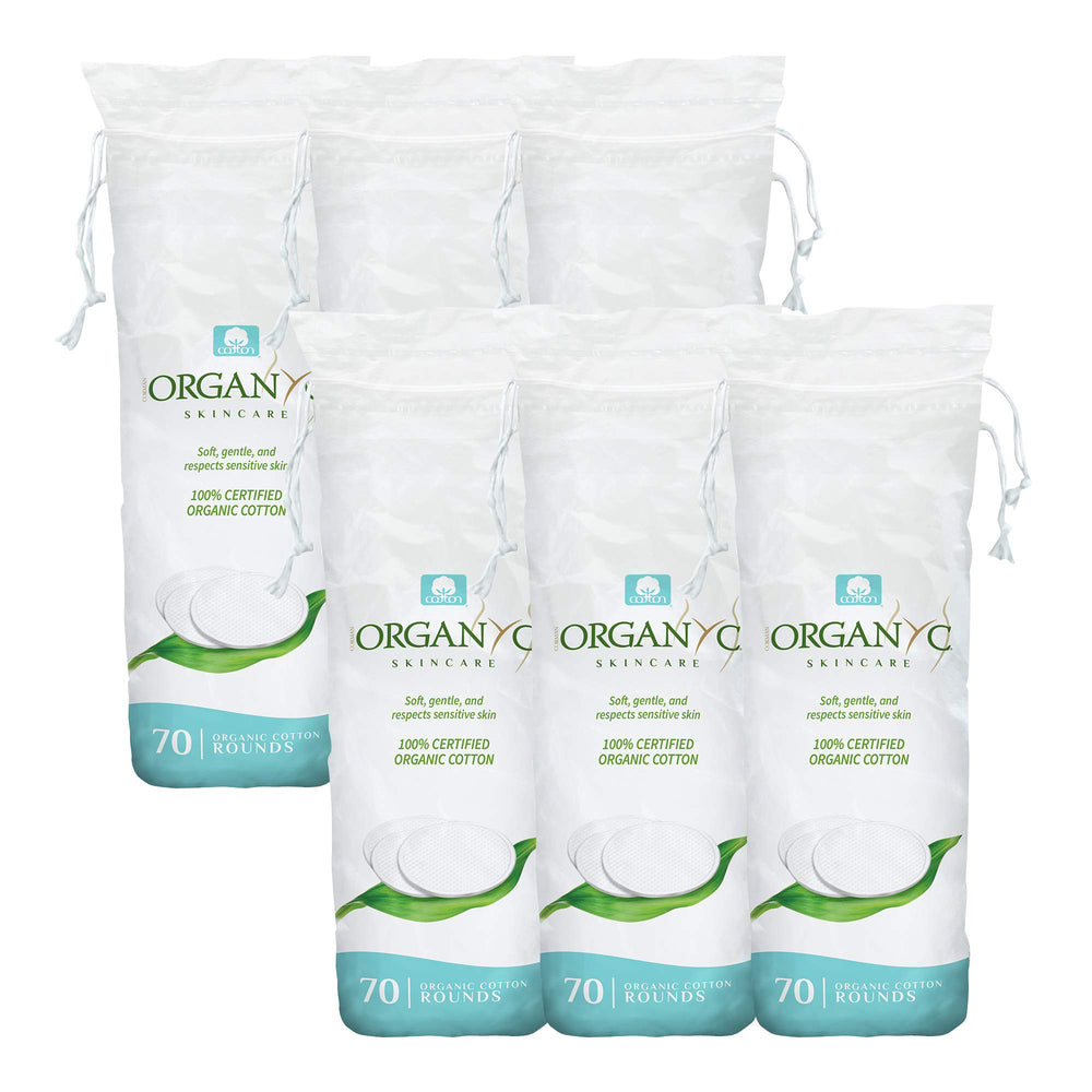 Organyc disques-coton-bio-420: coton doux pour le démaquillage en douceur.