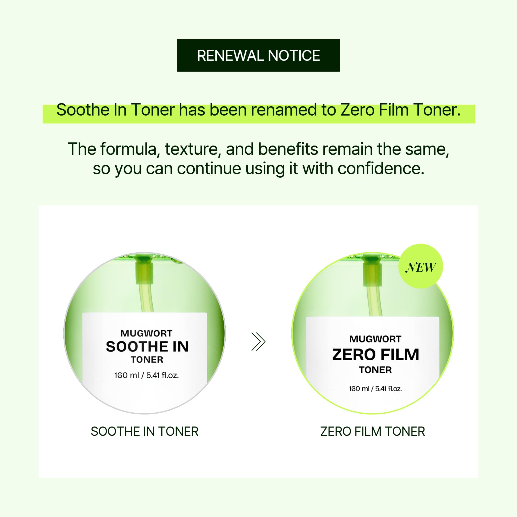 Orien tonique à l'armoise zéro film, application visage, sensation rafraîchissante et apaisante.