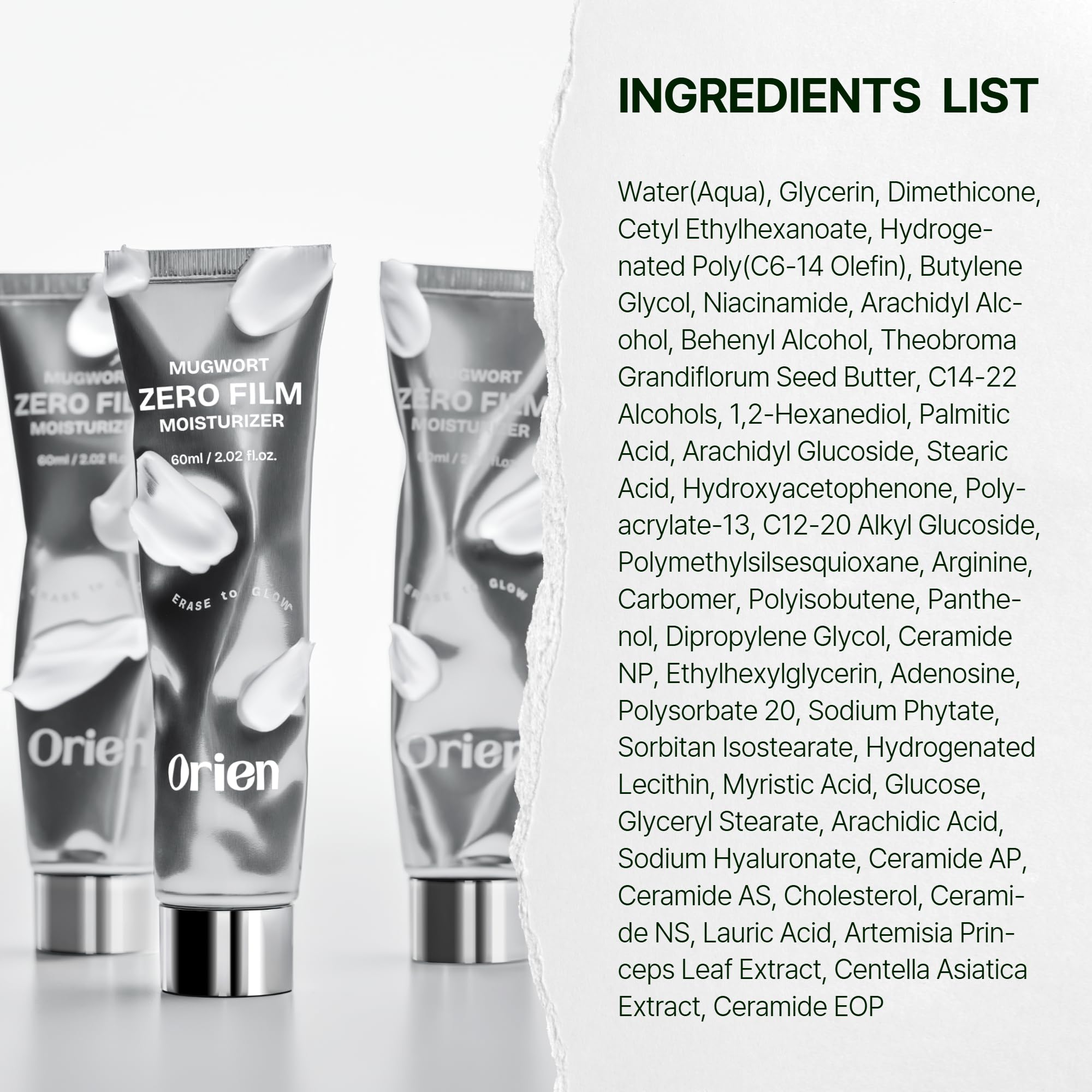 Orien Mugwort Zero Film – idéal pour intégrer facilement votre routine quotidienne.